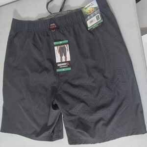 New Gerry Weber Men's Swim Shorts in Light Gray and Charcoal Size Xl